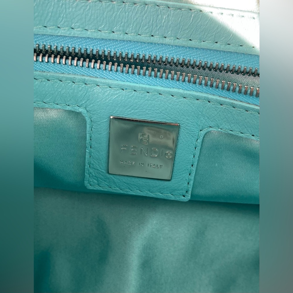 Fendi Vintage Mama Forever Baguette Purse Bag New… - image 8